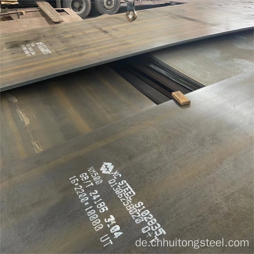 Hardfacing Bimetal Overlay Stahlplatte Verschleiß resistenter Platte